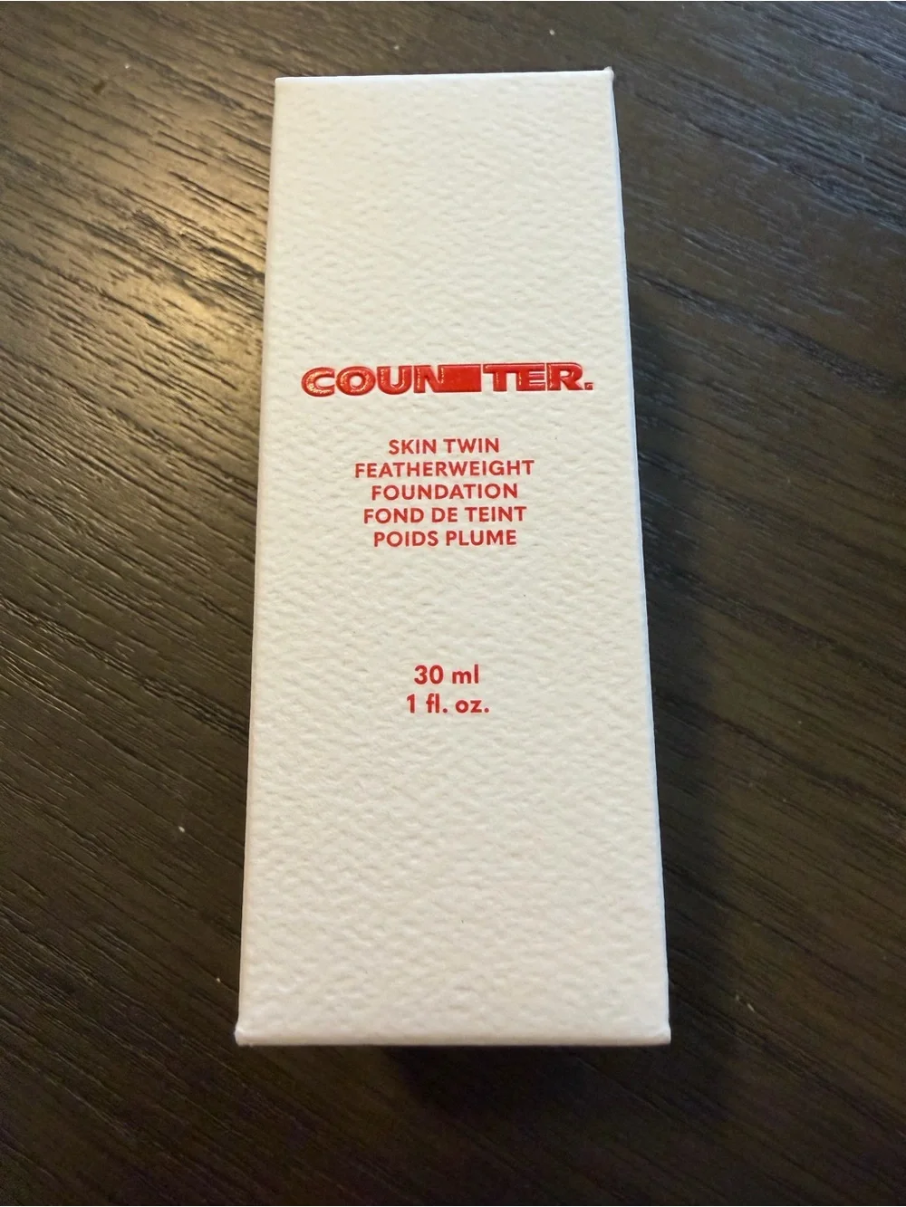 Counter Skin Twin Featherweight Foundation  NWB